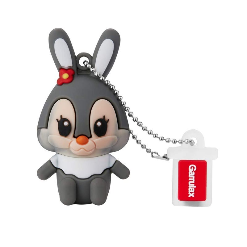 GARRULAX USB Flash Drive, 8GB / 16GB / 32GB USB 2.0 Updated Waterproof USB Memory Stick Date Storage Pendrive Thumb Drives (32GB, Gray Rabbit) - Image 1
